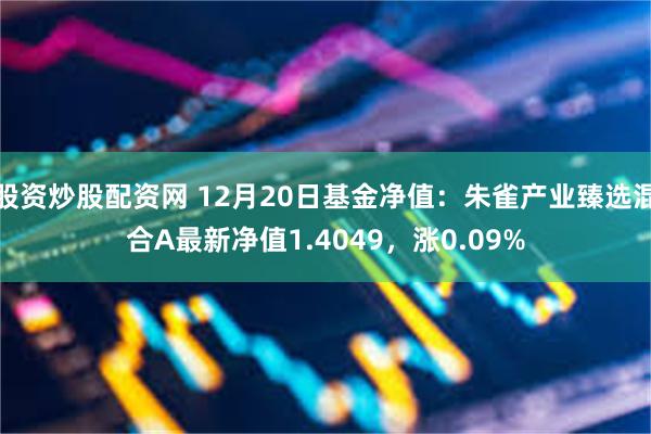 股资炒股配资网 12月20日基金净值：朱雀产业臻选混合A最新净值1.4049，涨0.09%