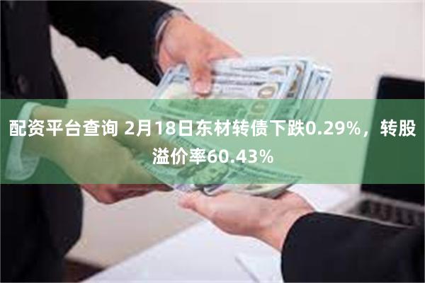 配资平台查询 2月18日东材转债下跌0.29%，转股溢价率60.43%